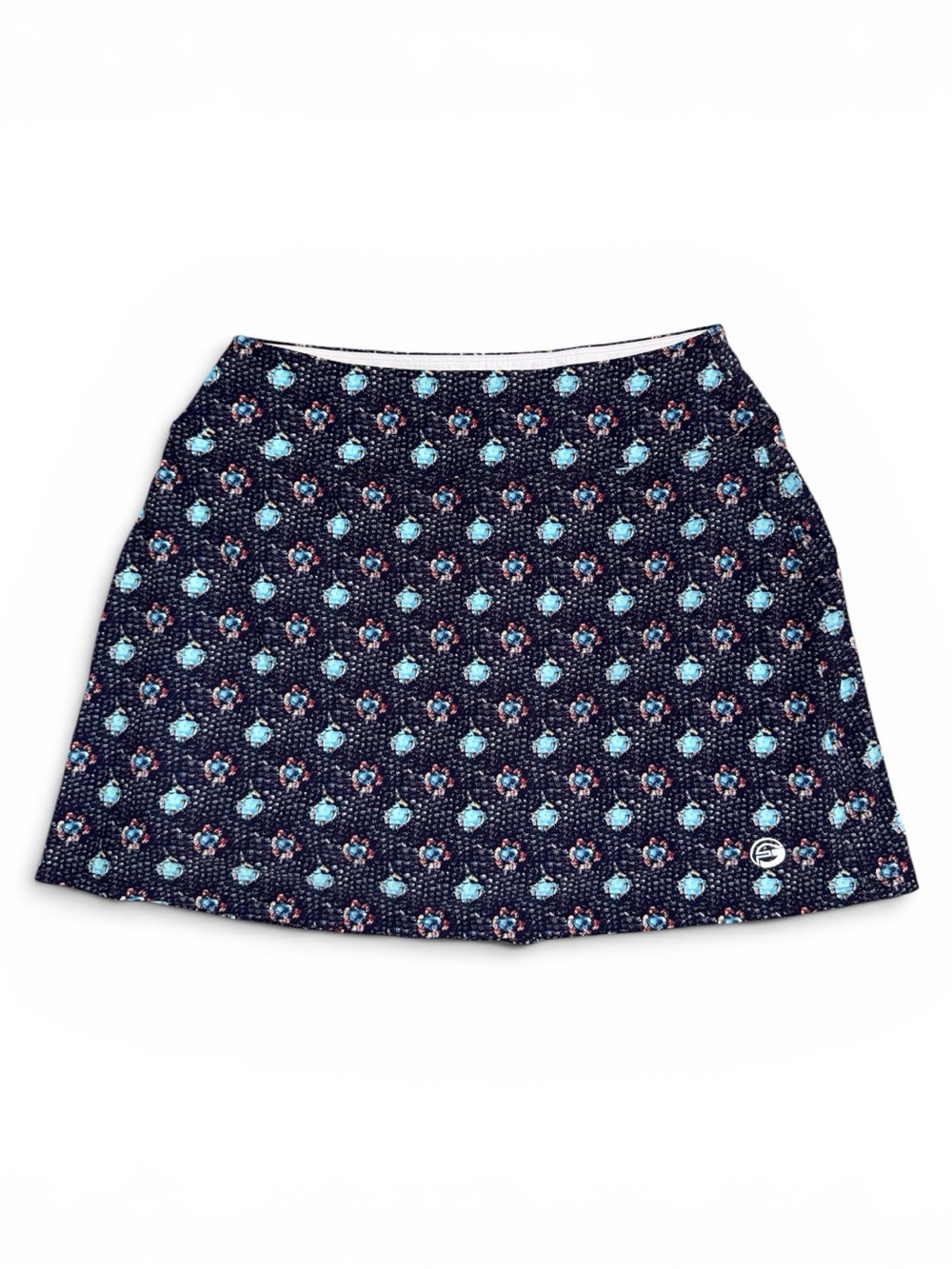 Foray Golf Sport Lux Jewel Skort Medium Navy $160 NWT 3.0 Tall Skirt Women